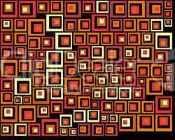 Bright Filled Squares Background