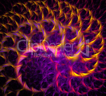 Turbulence abstract background