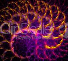 Turbulence abstract background
