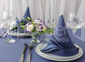 Fragment table setting