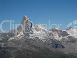 Peak Of The Matterhorn