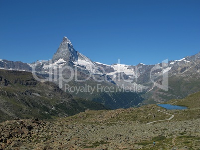 Matterhorn And Lake Stellisee