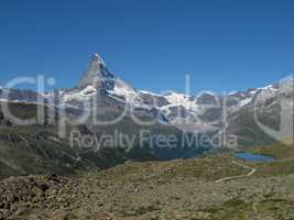 Matterhorn And Lake Stellisee
