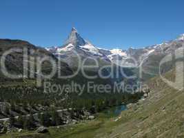 Idyllic Landscape In Zermatt