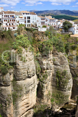 Houses on a Cliff in Ronda