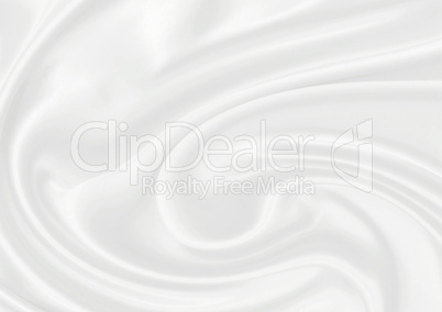 Smooth elegant white silk