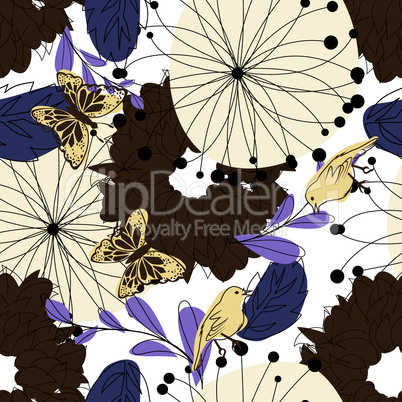 Seamless floral pattern