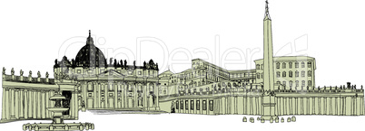 Vatican sketch