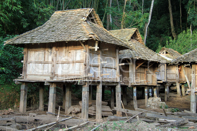 Wooden houses