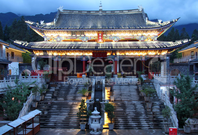 Buddhist temple in Dali