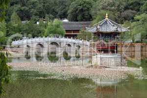 Water and pagoda