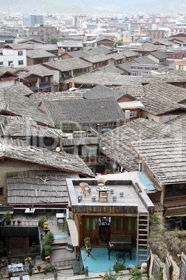Roofs of Shagri-La, China
