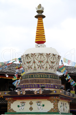 Tibrtian stupa