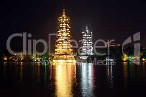 Two pagodas
