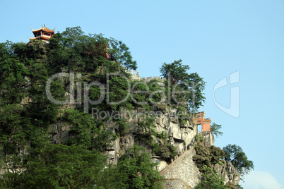 Pagoda on the rock