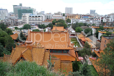 Roofs of buddhist temple