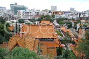 Roofs of buddhist temple