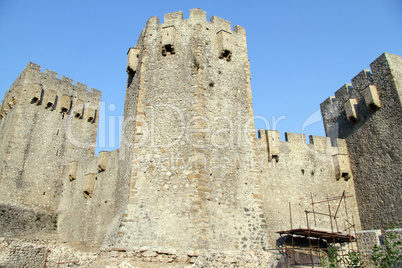 Wall and towers