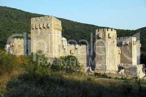 Walls of monastery