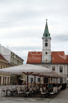 Square and church