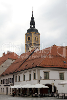 Square and church