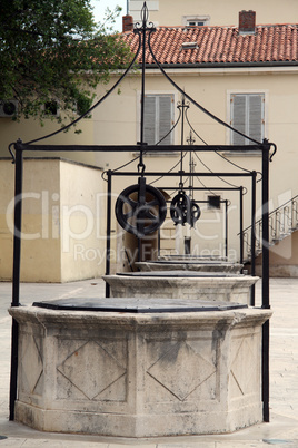 Old stone well