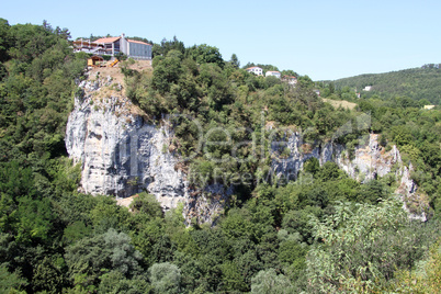 Houses on the rock