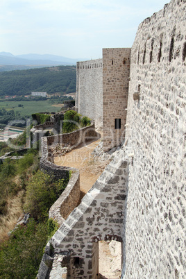 Wall of fortress