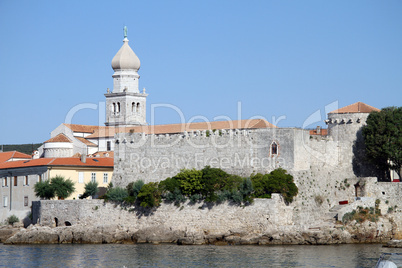 Castle and church