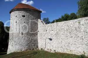 Tower and wall
