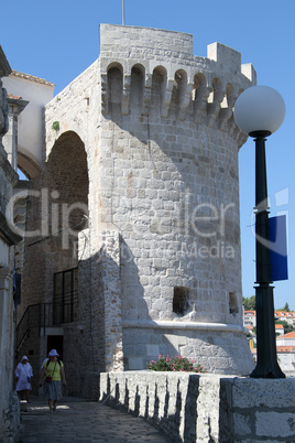 Tower in Korchula