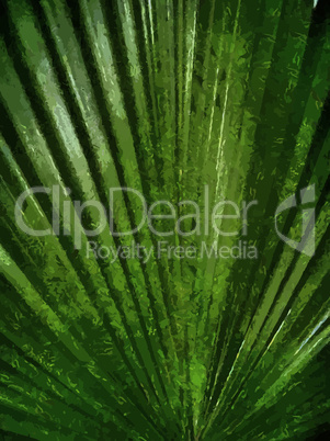 Abstract Painted Palm Leave Background (Portrait)