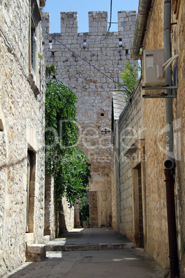Street and fortress