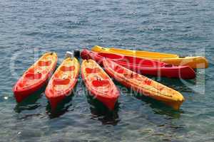 Plastic kayaks
