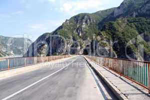 Bridge on the road