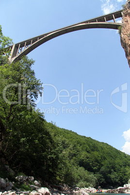 Boat and bridge