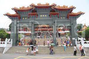 Big gate of temple Wenwu