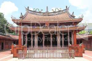 Facade of old Confucius temple