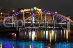 Color lights and bridge