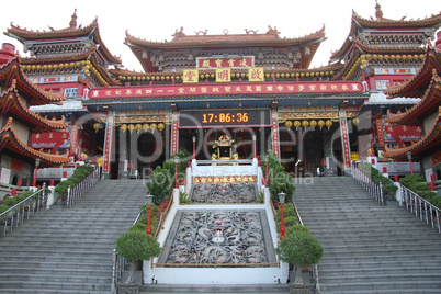 Entrance of chinese temple