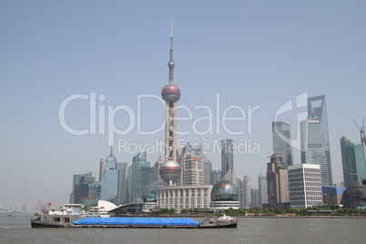 TV tower and buildings of Pudong