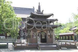 Pagoda inside buddhist temple