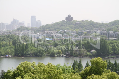 View from Leifeng pagoda