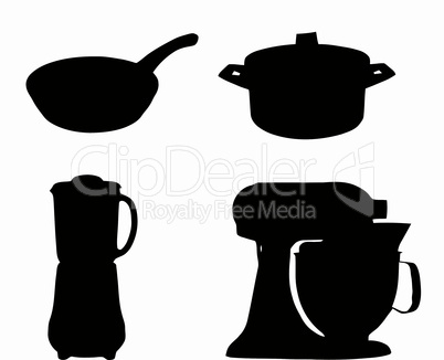 Kitchenware Silhouette