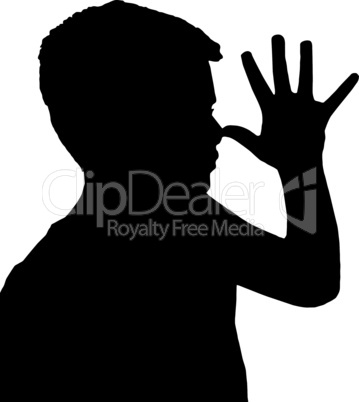 Isolated Boy Child Gesture Teaser