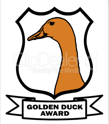 Cricket Golden Duck Award Shield VB