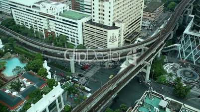 Bangkok Aerial Traffic