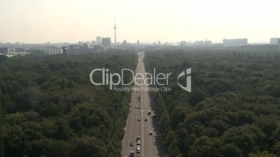 Aerial Berlin Cityscape