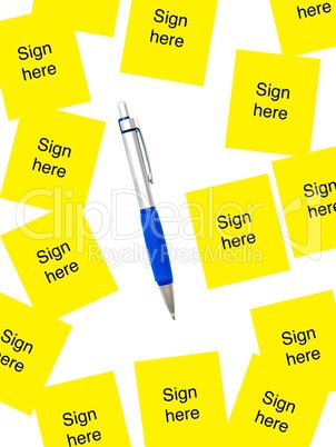 Sign Here