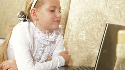Child with Laptop